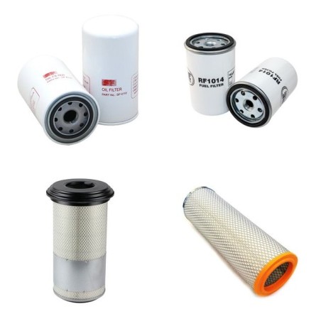 VALTRA 855 Filter Service Kit Air Oil Fuel Filters w/VALMET 411DS Eng.   YR  1982-1990