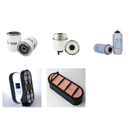 VALTRA N 141 HITECH/ADAVANCE Filter Service Kit Air Oil Fuel Filters w/SISU 49CWA Eng.   YR  2006-