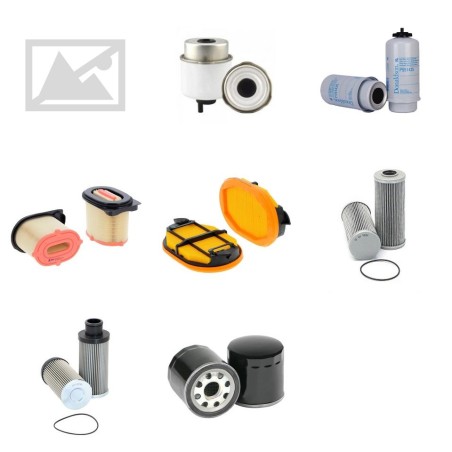 VALTRA N 82 HITECH Filter Service Kit w/SISU 44DTA Eng.   YR  2009-