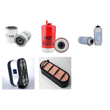 VALTRA N 91 CLASSIC/HITECH Filter Service Kit Air Oil Fuel Filters w/SISU 44DT Eng.   YR  2006-
