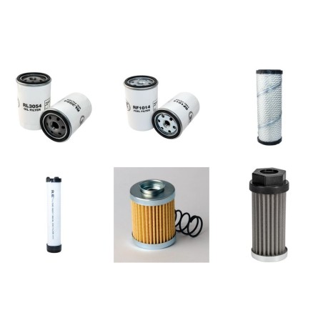VANDAELE TV 160 HD Filter Service Kit w/Lombardini Ldw2004 Eng.