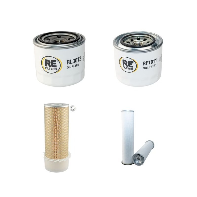 VENIERI VF 7.23 Filter Service Kit Air Oil Fuel Filters w/Yanmar  Eng.