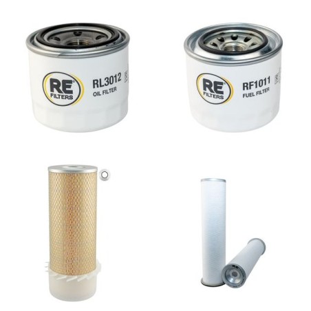 VENIERI VF 7.23 Filter Service Kit Air Oil Fuel Filters w/Yanmar  Eng.