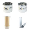 VENIERI VF 7.23 Filter Service Kit Air Oil Fuel Filters w/Yanmar  Eng.
