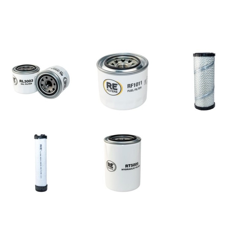 VERMEER SC 372 Filter Service Kit w/Yanmar 3Tnv88-Tier4 Eng.