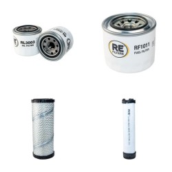 VERMEER SC372 Filter Service Kit Air Oil Fuel Filters