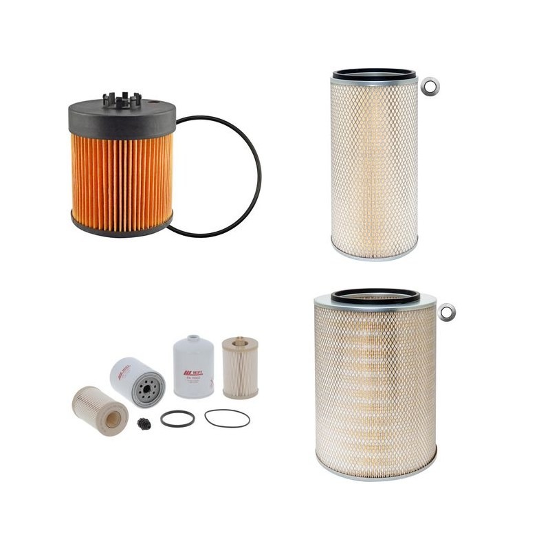 VERMEER T 655 COMMANDER III Filter Service Kit w/JOHN DEERE 6090HF485 Eng.   YR  2008-
