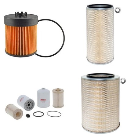 VERMEER T 655 COMMANDER III Filter Service Kit w/JOHN DEERE 6090HF485 Eng.   YR  2008-