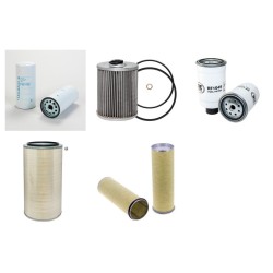 VERVAET 625 Filter Service Kit Air Oil Fuel Filters w/Deutz  Eng.   YR  2003-