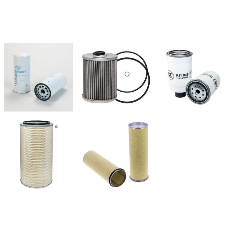 VERVAET 625 Filter Service Kit Air Oil Fuel Filters w/Deutz  Eng.   YR  2003-