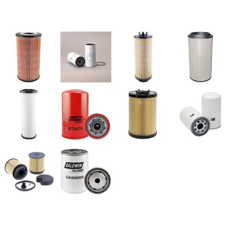 VERVAET HYDRO TRIKE Filter Service Kit w/DAF  Eng.