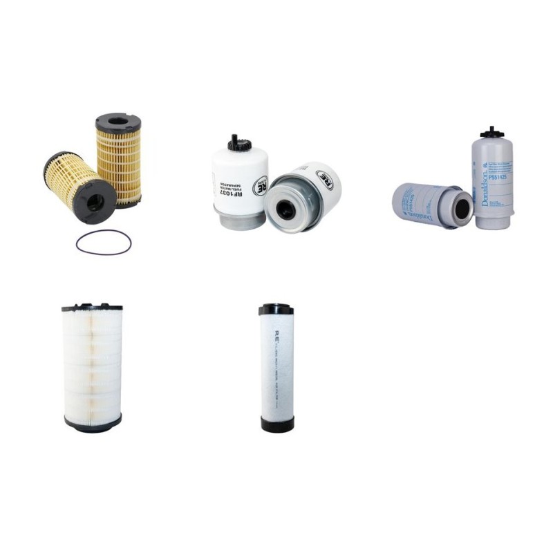 VOGELE SUPER 1600-1 Filter Service Kit Air Oil Fuel Filters w/Perkins 1104C-44TA Eng.   YR  2003-