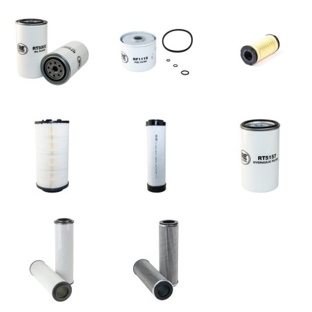 VOGELE SUPER 1600-1 Filter Service Kit w/Perkins 1104D Eng.