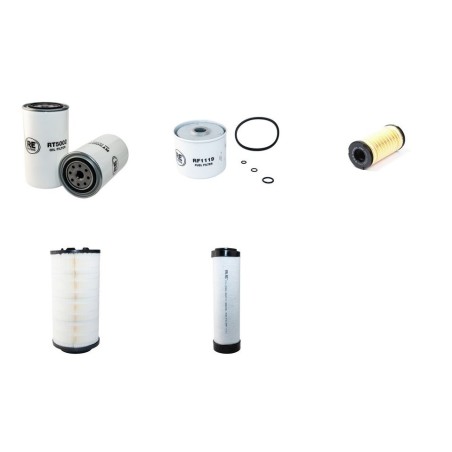 VOGELE SUPER 1600-1 Filter Service Kit Air Oil Fuel Filters w/Perkins 1104D Eng.