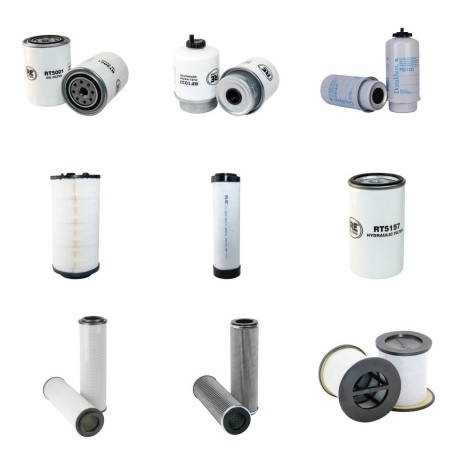 VOGELE SUPER 1800-1 Filter Service Kit w/Perkins 1106C-E60TA Eng.   YR  2003-