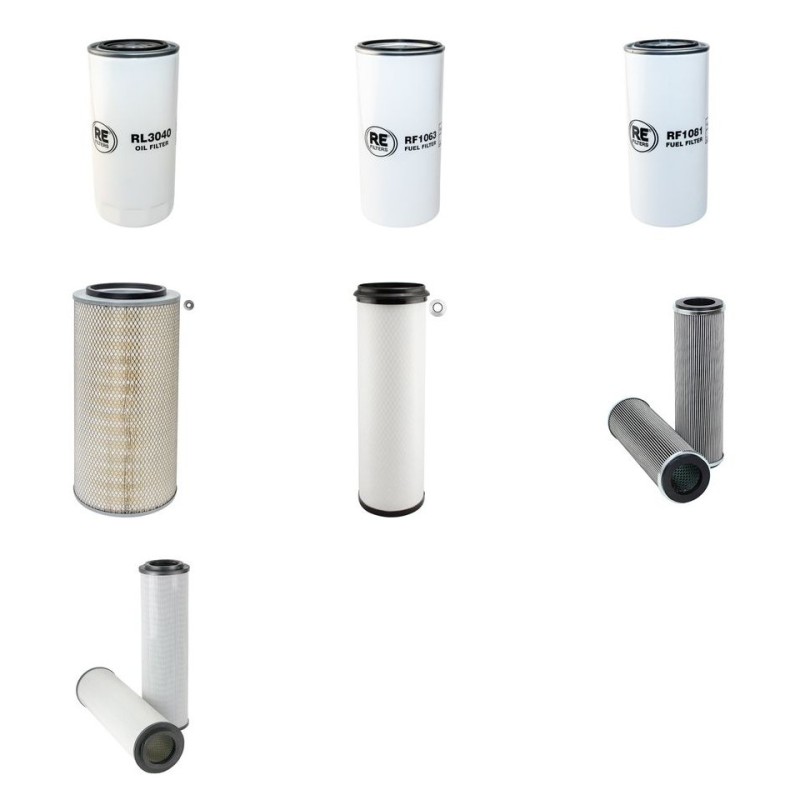 VOGELE SUPER 2100-2 Filter Service Kit w/Deutz TCD2012L062V Eng. SN  7190001- YR  2005-