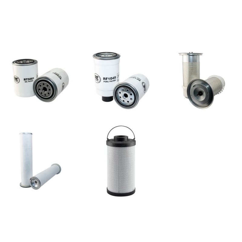 BRAUD + FAUCHEUX 2520 Filter Service Kit w/Perkins  Eng.