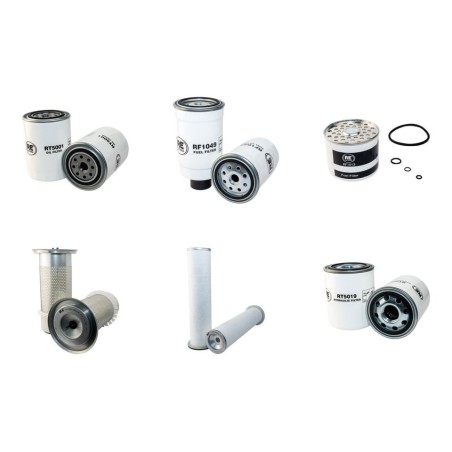 BRAUD + FAUCHEUX 2720 Filter Service Kit with Perkins Eng