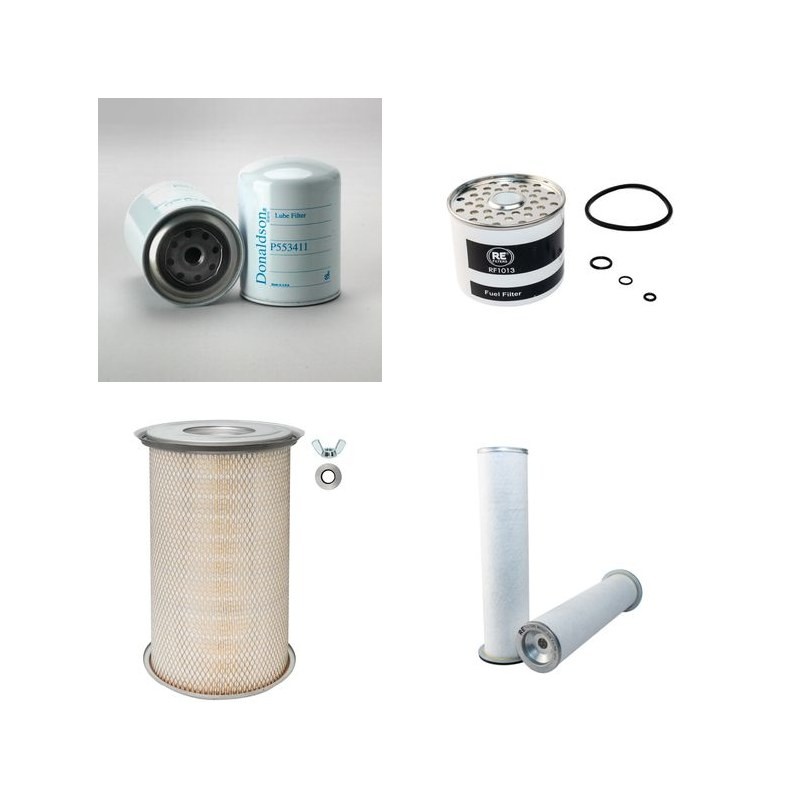 BRAUD + FAUCHEUX SB 33/53 Filter Service Kit Air Oil Fuel Filters w/Iveco  Eng.