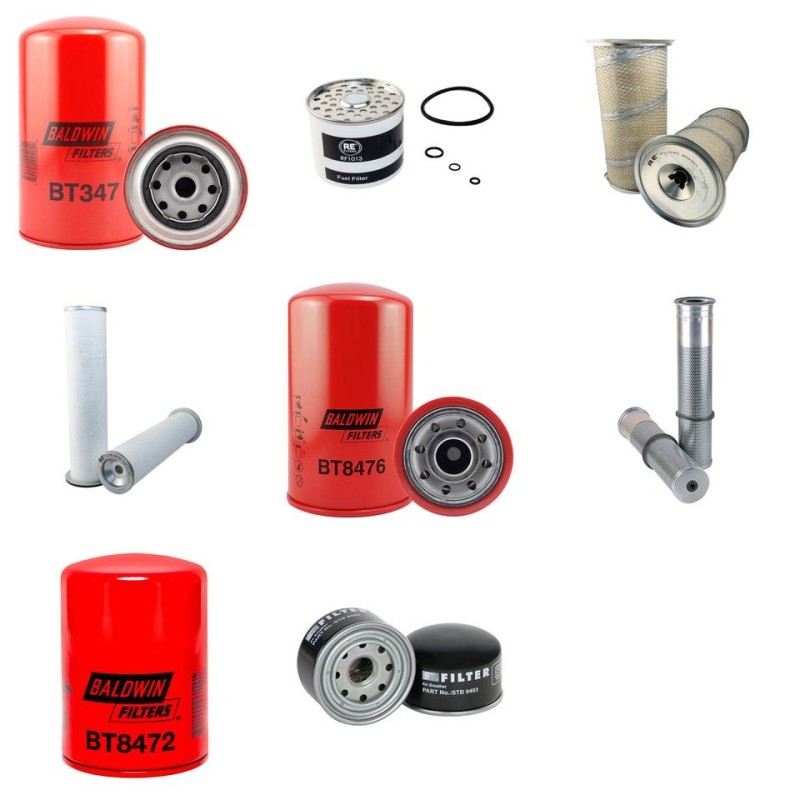 BRAUD + FAUCHEUX SB 52 Filter Service Kit w/Iveco  Eng.