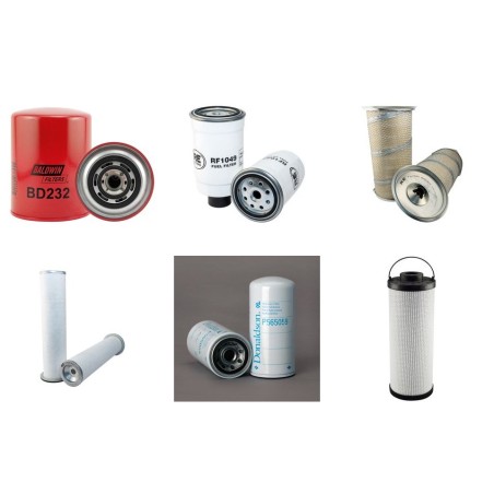 BRAUD + FAUCHEUX SB 53 Filter Service Kit with Iveco Eng