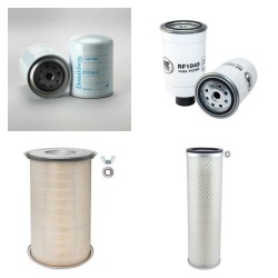 BRAUD + FAUCHEUX SB 60 Filter Service Kit Air Oil Fuel Filters w/Iveco 6CYLATMO Eng. SN  001-040