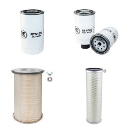 BRAUD + FAUCHEUX SB 62 TIER 2 Filter Service Kit Air Oil Fuel Filters w/Iveco  Eng.