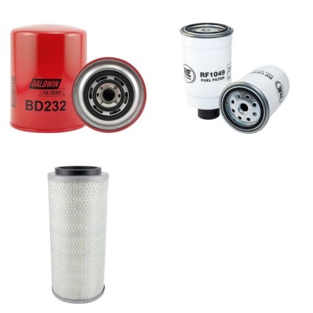 BREMACH GR SERIE 35 TURBO Filter Service Kit w/IVECO  Eng.