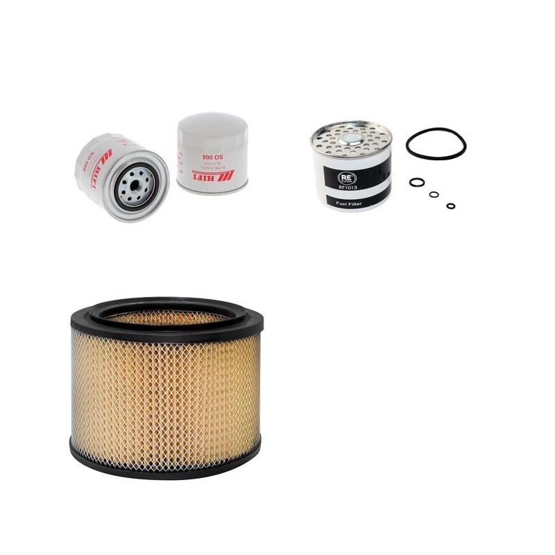 BREMACH GR SERIE 35/4X4 Filter Service Kit w/IVECO 8140.61 Eng. SN  -MOT414402 YR  -4.83