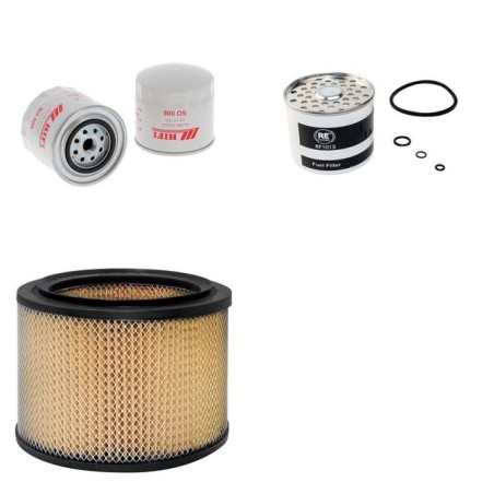 BREMACH GR SERIE 35/4X4 Filter Service Kit w/IVECO 8140.61 Eng. SN  -MOT414402 YR  -4.83