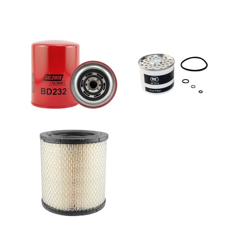 BREMACH GR SERIE 35/4X4 Filter Service Kit w/IVECO 8140.61 Eng. SN  MOT414403- YR  05.83-