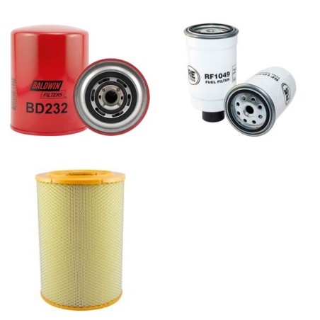 BREMACH GR SERIE 45 COMPACT Filter Service Kit w/IVECO  Eng.