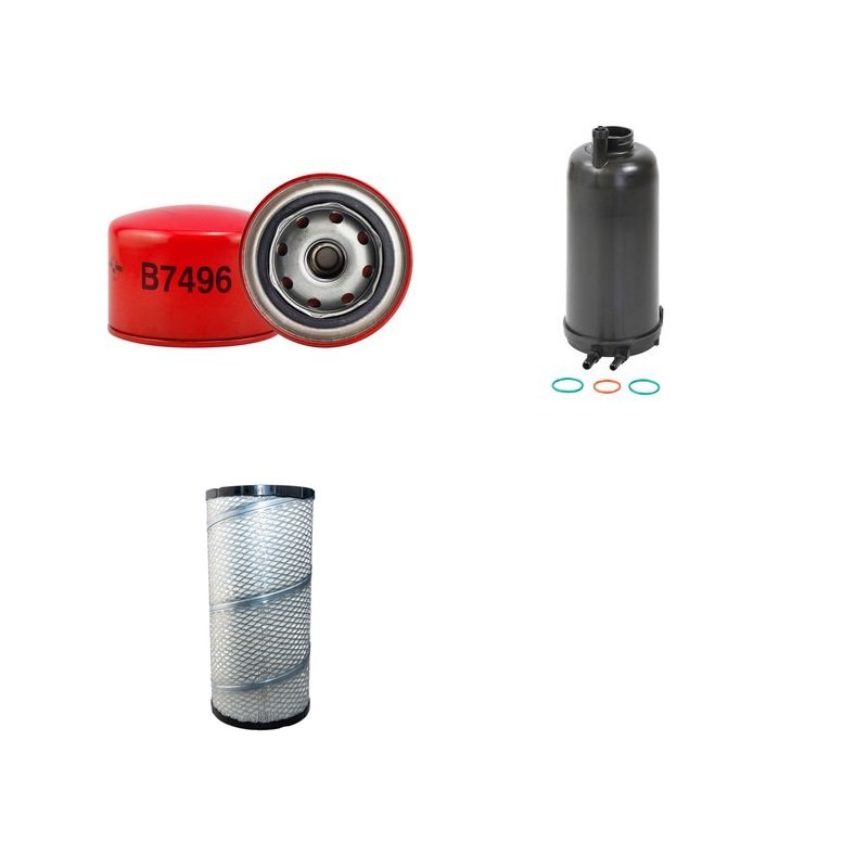 BREMACH T-REX 35 2.3 TD 4X4 Filter Service Kit w/IVECO F1AE481G Eng.   YR  01.08-