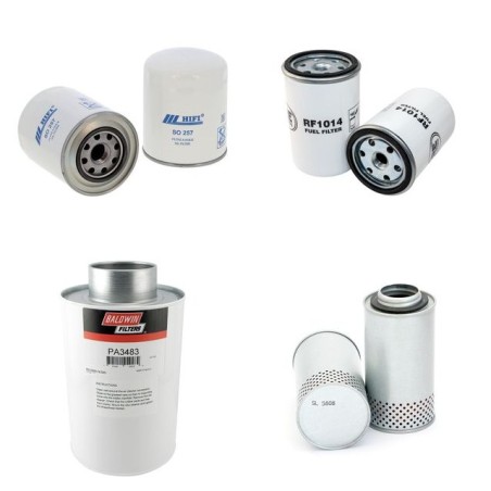 Filter Kit for Volvo-Penta AQD 70 D Filter Service Kit