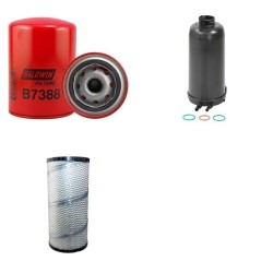 BREMACH T-REX 60 3.0 TD 4X4 Filter Service Kit w/IVECO F1AE481H Eng.   YR  01.08- 176 CH