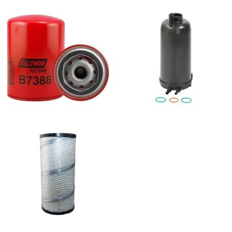 BREMACH T-REX 60 3.0 TD DPF 4X4 Filter Service Kit w/IVECO F1CE3481C Eng.   YR  09.09- 170 CH