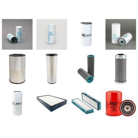 Filter Kit for Volvo A 30 E Filter Service Kit with Volvo D9AACE2 engine  YR 2007-