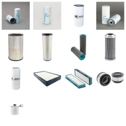 VOLVO A30E Filter Service Kit w/VOLVO D9BADE3 Eng. SN 12001-
