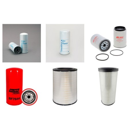 Filter Kit for Volvo A 35 E Filter Service Kit with Volvo D12 engine  YR -2009