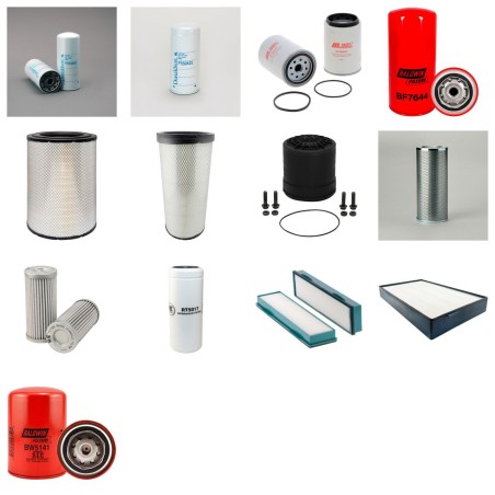 Filter Kit for Volvo A 40 D 6X6 Filter Service Kit with Volvo D12CAAE2 engine