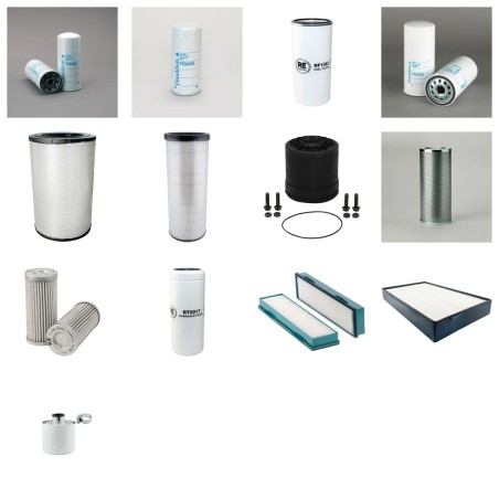 Filter Kit for Volvo A 40 F 6X6 Filter Service Kit with Volvo  engine