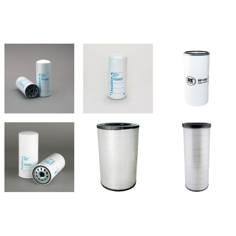 VOLVO A 40 F 6X6 Filter Service Kit Air Oil Fuel Filters w/VOLVO  Eng.