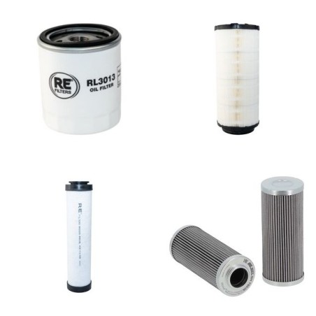 Filter Kit for Volvo ABG 2820 Filter Service Kit with Deutz BF4M2011 engine  YR 2014 20814-