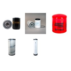 Filter Kit for Volvo BL 71 Filter Service Kit Air Oil Fuel Filters with Volvo D4DCBE1 engine  YR 2003-