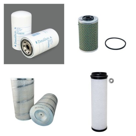 Filter Kit for Volvo BM 4 Filter Service Kit Air Oil Fuel Filters with 860TL engine