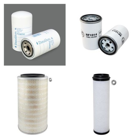 Filter Kit for Volvo BM 6 Filter Service Kit Air Oil Fuel Filters with 860S engine