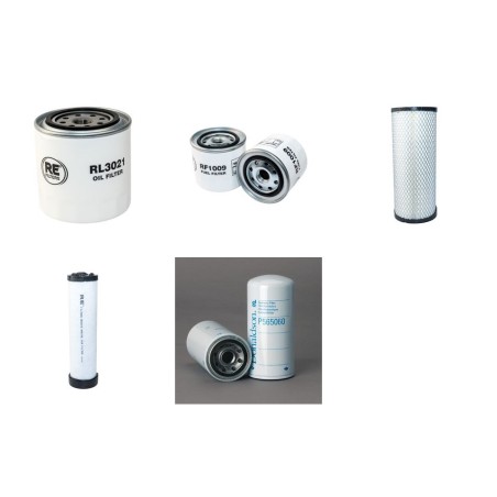 Filter Kit for Volvo CR 24 Filter Service Kit with Kubota V2203M engine