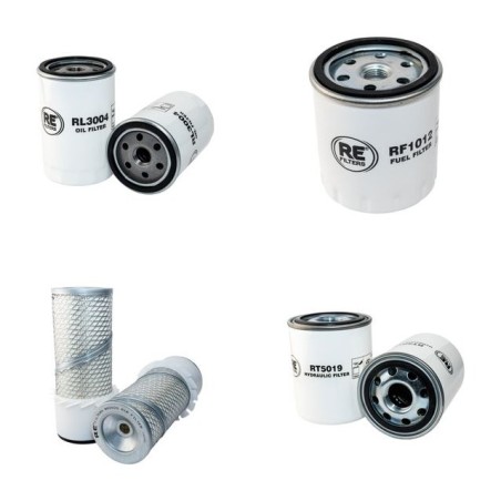 Filter Kit for Volvo DD 23 Filter Service Kit with Deutz F2L511 engine
