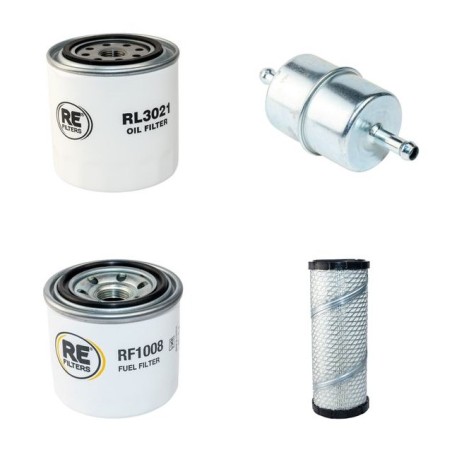 Filter Kit for Volvo DD 25 B LARGE Filter Service Kit with Volvo D1.7A engine 2013-