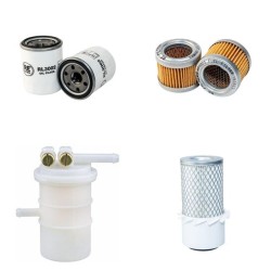 VOLVO EB12 Filter Service Kit Air Oil Fuel Filters